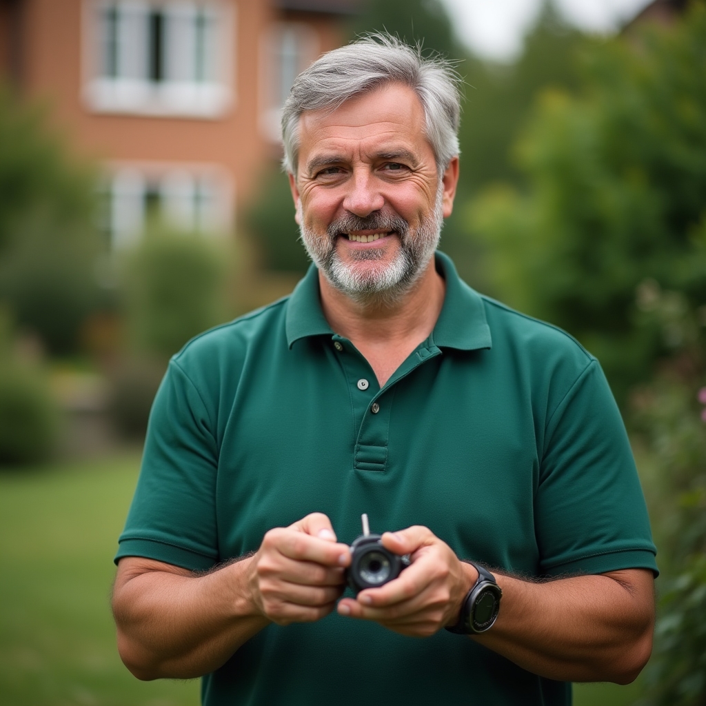 Mihai, specialist în intervenții rapide și întreținere sisteme de irigare